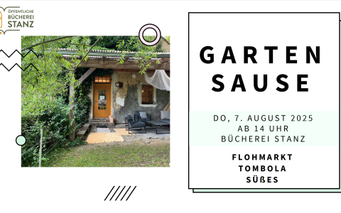Gartenparty Bücherei